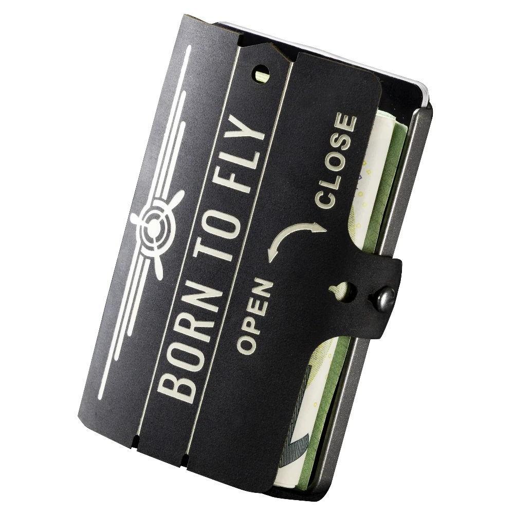 I-CLIP Titan Satiniert Born to Fly Black - I-CLIP.com EU Shopify